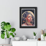 Framed "Nocturnal Empress" Print