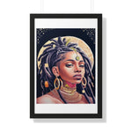 Framed "Nocturnal Empress" Print