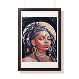 Framed "Nocturnal Empress" Print