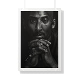 Framed "The Black Mamba" Print