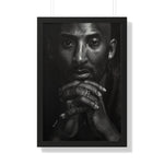 Framed "The Black Mamba" Print