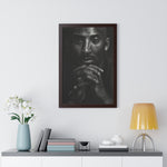 Framed "The Black Mamba" Print