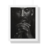 Framed "The Black Mamba" Print