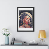 Framed "Nocturnal Empress" Print