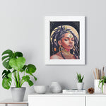 Framed "Nocturnal Empress" Print