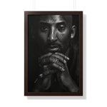 Framed "The Black Mamba" Print