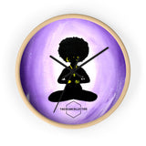 Yoga Chick Wall clock