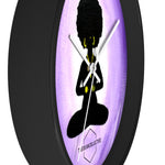 Yoga Chick Wall clock