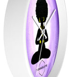 Yoga Chick Wall clock