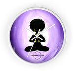 Yoga Chick Wall clock