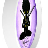 Yoga Chick Wall clock